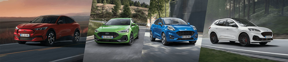 Gamme de véhicules Ford disponibles chez Ford DAX